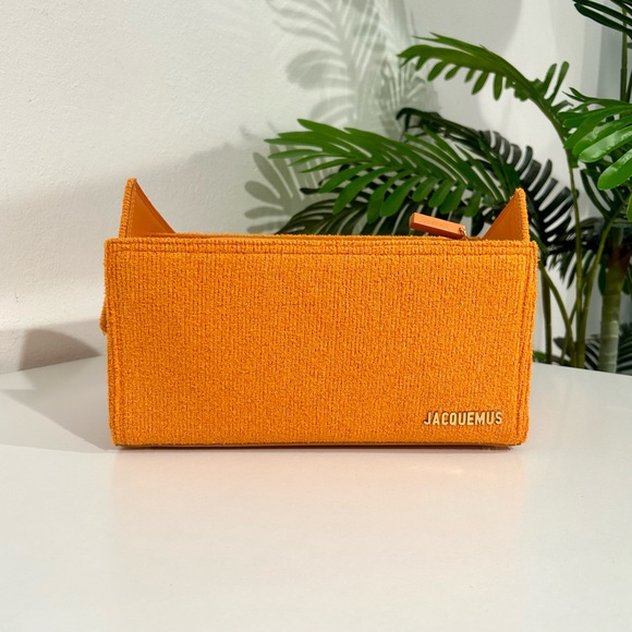 Authentic Like New Jacquemus Orange Le Rectangle Bag - Picture 4 of 10